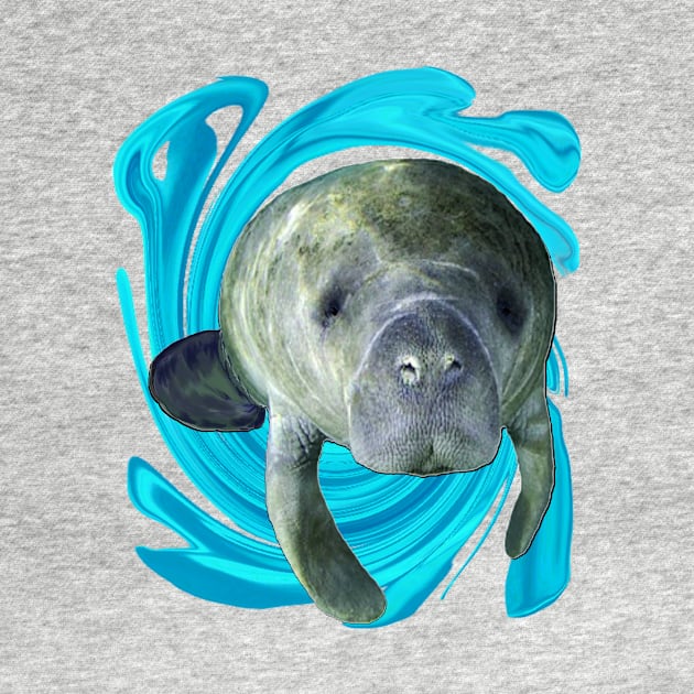 Florida Manatee by AROJA